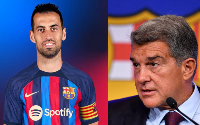 '2 replacements decided for the Barcelona captain'-Joan Laporta has shortlisted 2 players who can potentially replace Sergio Busquets next season