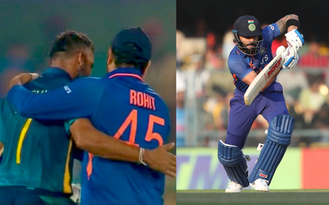 "Goat Rohit Sharma on charge" - Twitter reacts after Team India draw first blood in the series by beating Sri Lanka by 67 runs