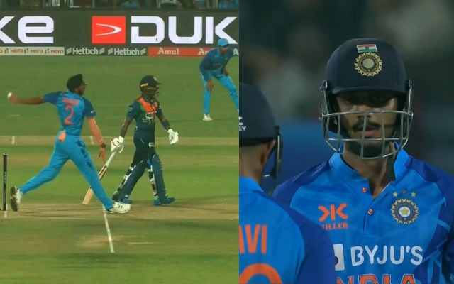 "7 no balls and 5 by Arshdeep" - Twitter reacts as India bowls seven no-balls in the second T20I against Sri Lanka and lost by 16 runs