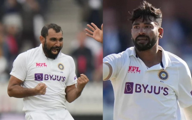 "This was on the cards, and the correct decision" - Twitter reacts to the reports that Mohammad Shami might replace Mohammad Siraj for the 4th BGT Test