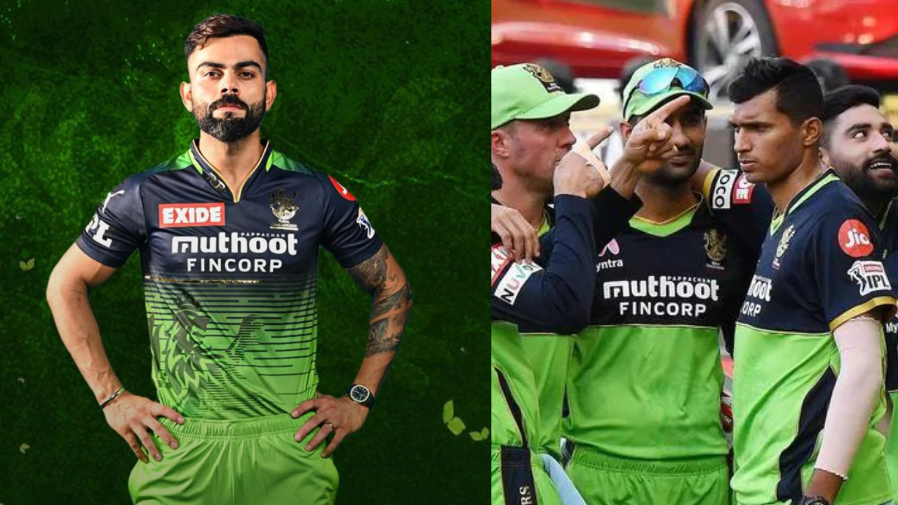 "Green kit looks really sick" - Twitter reacts as RCB players to don green jerseys for home game against RR on April 23