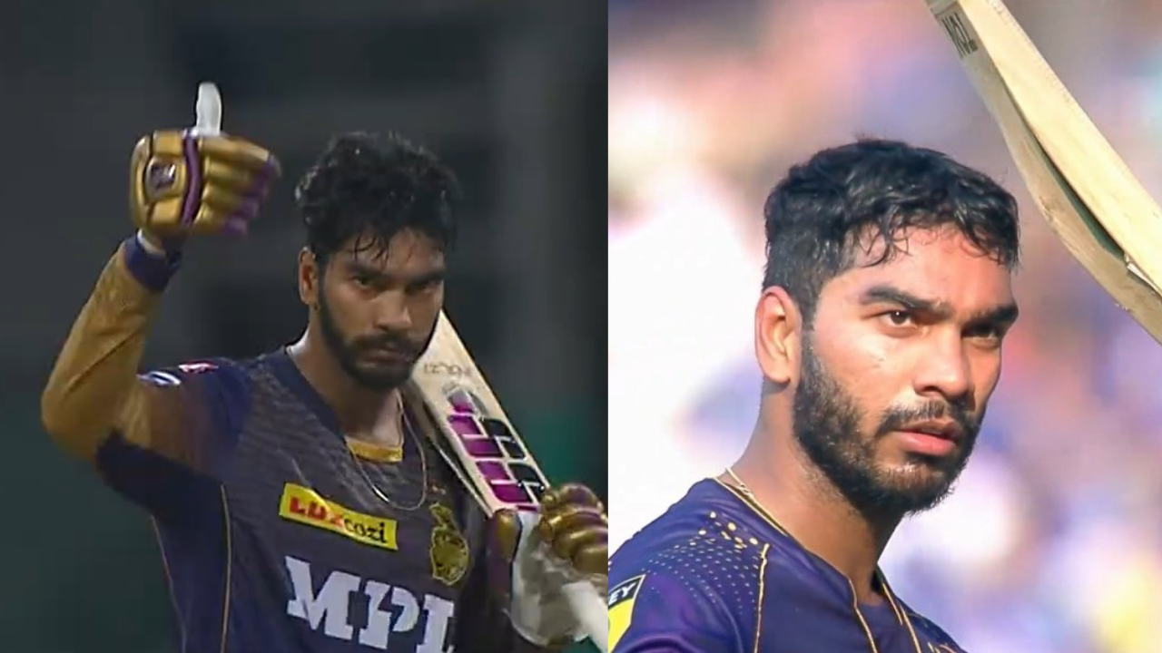 "Finally the curse has been broken", Twitter reacts as Venkatesh Iyer becomes the first KKR batsman after Brendon McCullum to score an IPL century