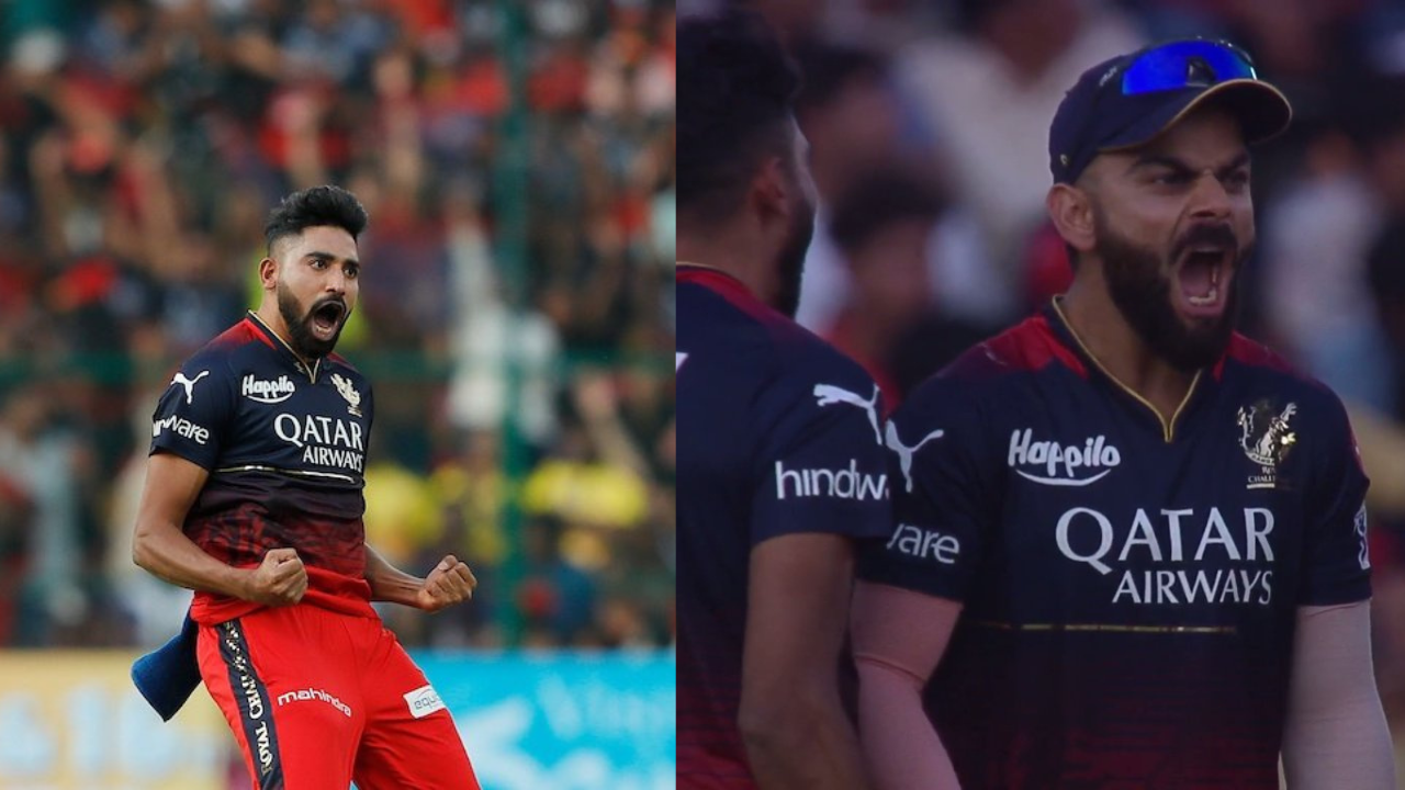 Mohammed Siraj strikes in the first over, picks up Atharva Taide after captain Virat Kohli’s review