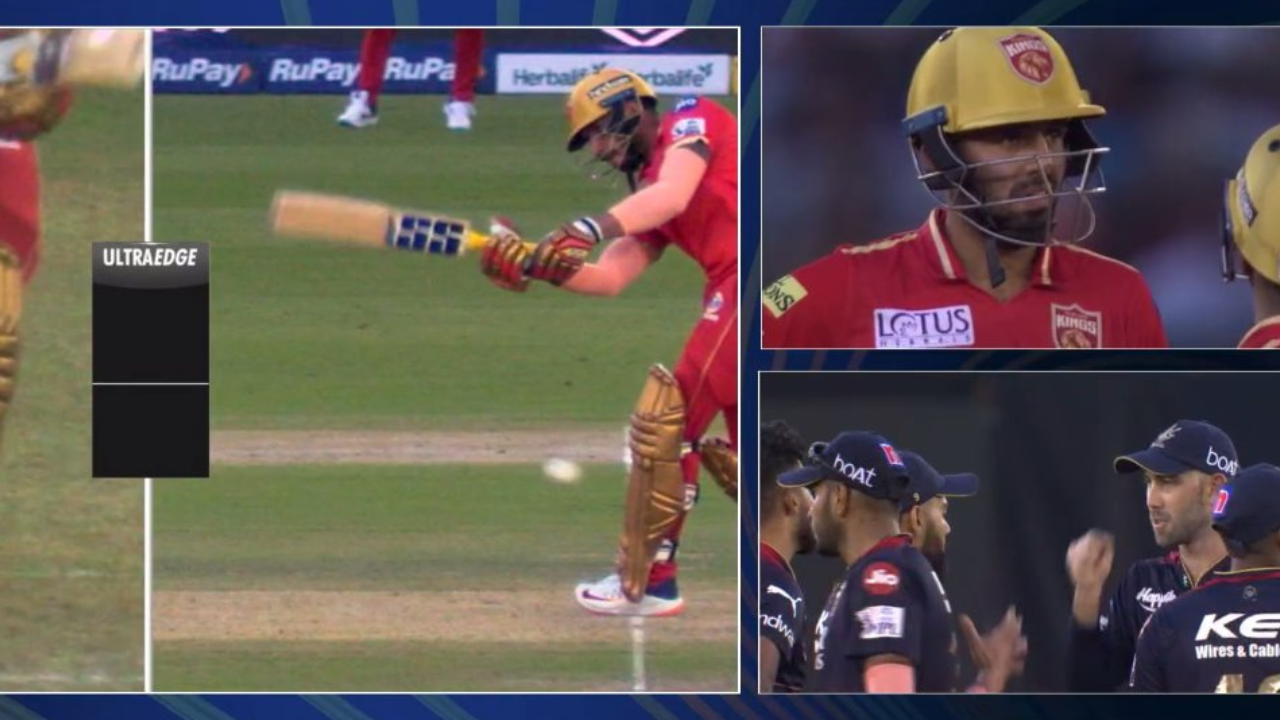 Virat Kohli and Glenn Maxwell play Stone Paper Scissors in PBKS vs RCB match